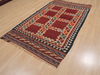 Kilim Red Flat Woven 42 X 74  Area Rug 100-109507 Thumb 1