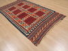 Kilim Red Flat Woven 42 X 74 Area Rug 100-109507 Thumb 5