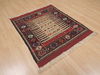 Kilim Red Square Hand Knotted 36 X 43  Area Rug 100-109508 Thumb 12