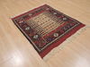 Kilim Red Square Hand Knotted 36 X 43 Area Rug 100-109508 Thumb 3