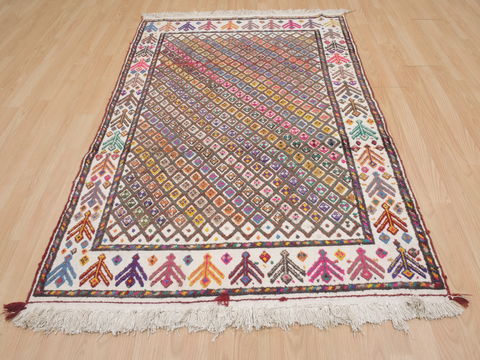 Kilim Multicolor Flat Woven 310 X 60 Area Rug 100-109514 Image 3