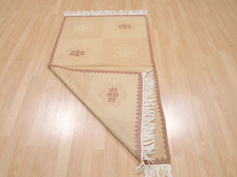 Kilim Beige Flat Woven 30 X 51 Area Rug 100-109515 Image 13