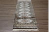 Bokhara Grey Runner Hand Knotted 20 X 60  Area Rug 155-109518 Thumb 2