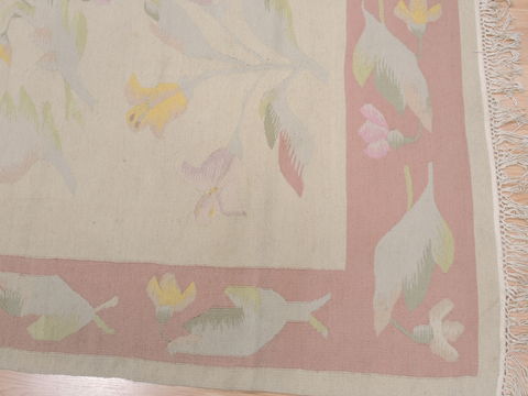 Kilim Beige Flat Woven 40 X 511 Area Rug 100-109519 Image 11