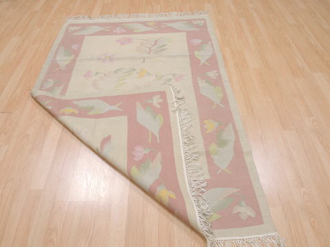 Kilim Beige Flat Woven 40 X 511 Area Rug 100-109519 Image 14