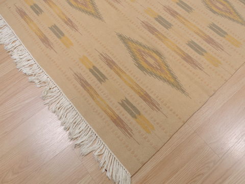 Kilim Beige Flat Woven 40 X 61 Area Rug 100-109522 Image 8
