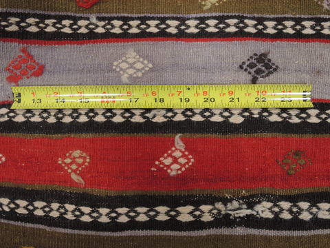 Kilim Red Flat Woven 48 X 56 Area Rug 100-109532 Image 14