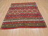 Kilim Red Flat Woven 48 X 56 Area Rug 100-109532 Thumb 1