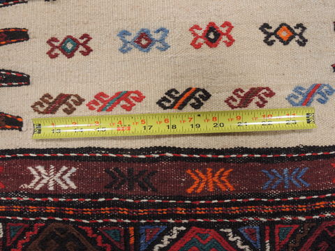 Kilim Red Square Flat Woven 33 X 33 Area Rug 100-109535 Image 14