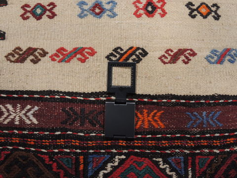 Kilim Red Square Flat Woven 33 X 33 Area Rug 100-109535 Image 15