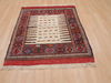 Kilim Red Square Flat Woven 33 X 33  Area Rug 100-109535 Thumb 1