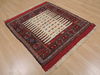 Kilim Red Square Flat Woven 33 X 33 Area Rug 100-109535 Thumb 5