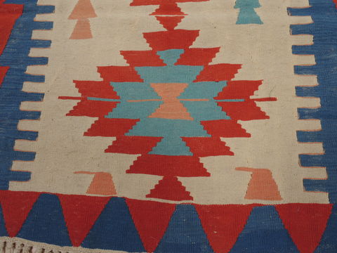 Kilim Red Flat Woven 38 X 54 Area Rug 100-109536 Image 7