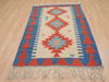 Kilim Red Flat Woven 38 X 54 Area Rug 100-109536 Thumb 1