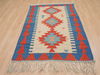 Kilim Red Flat Woven 38 X 54  Area Rug 100-109536 Thumb 1