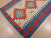 Kilim Red Flat Woven 38 X 54  Area Rug 100-109536 Thumb 8