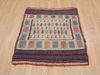 Kilim Red Flat Woven 32 X 37 Area Rug 100-109537 Thumb 3