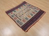 Kilim Red Flat Woven 32 X 37 Area Rug 100-109537 Thumb 5