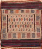 Kilim Red Flat Woven 32 X 37 Area Rug 100-109537 Thumb 0