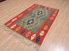 Kilim Red Flat Woven 37 X 56 Area Rug 100-109538 Thumb 13
