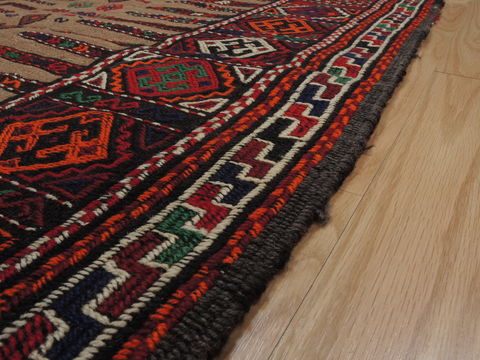 Kilim Red Square Flat Woven 33 X 33 Area Rug 100-109539 Image 12