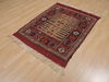 Kilim Red Square Flat Woven 33 X 33  Area Rug 100-109539 Thumb 15