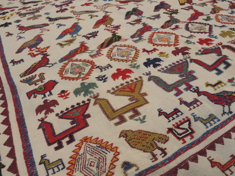Kilim Red Flat Woven 44 X 67 Area Rug 100-109541 Image 10