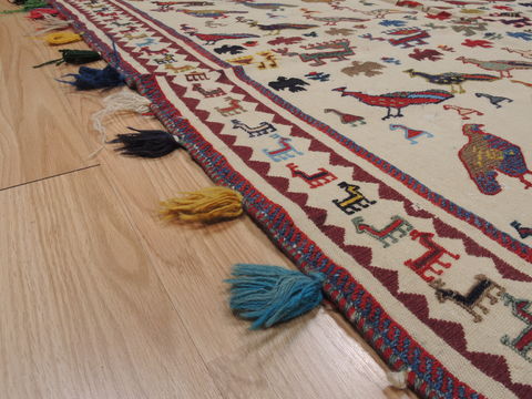 Kilim Red Flat Woven 44 X 67 Area Rug 100-109541 Image 11