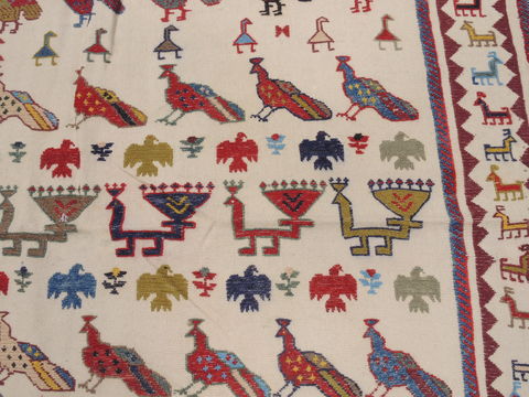 Kilim Red Flat Woven 44 X 67 Area Rug 100-109541 Image 7