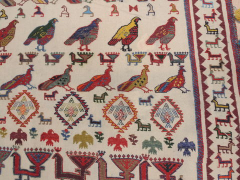 Kilim Red Flat Woven 44 X 67 Area Rug 100-109541 Image 8