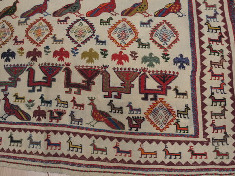 Kilim Red Flat Woven 44 X 67 Area Rug 100-109541 Image 9