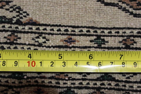 Bokhara Beige Runner Hand Knotted 21 X 59 Area Rug 155-109542 Image 8