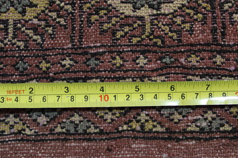 Bokhara Red Runner Hand Knotted 21 X 63 Area Rug 155-109549 Image 7