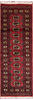 Bokhara Red Runner Hand Knotted 21 X 63  Area Rug 155-109549 Thumb 0