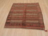 Kilim Brown Square Flat Woven 40 X 42  Area Rug 100-109569 Thumb 13