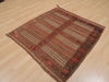 Kilim Brown Square Flat Woven 40 X 42  Area Rug 100-109569 Thumb 1