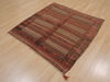 Kilim Brown Square Flat Woven 40 X 42  Area Rug 100-109569 Thumb 2