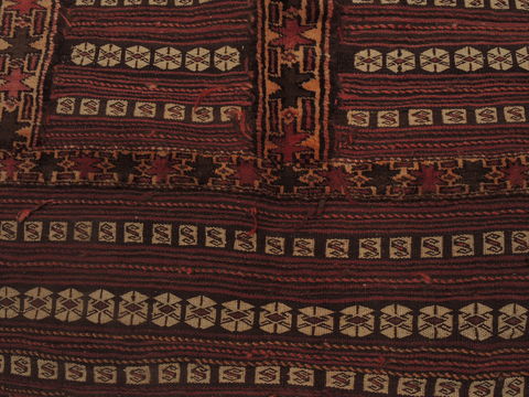 Kilim Red Square Flat Woven 42 X 42 Area Rug 100-109571 Image 6