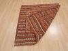 Kilim Red Square Flat Woven 42 X 42  Area Rug 100-109571 Thumb 11