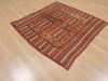 Kilim Red Square Flat Woven 42 X 42  Area Rug 100-109571 Thumb 15