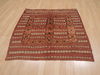 Kilim Red Square Flat Woven 42 X 42  Area Rug 100-109571 Thumb 1