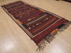 Kilim Red Runner Flat Woven 311 X 910  Area Rug 100-109572 Thumb 6