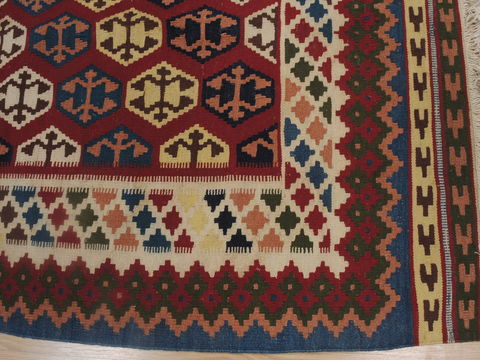 Kilim Red Flat Woven 310 X 53 Area Rug 100-109573 Image 10