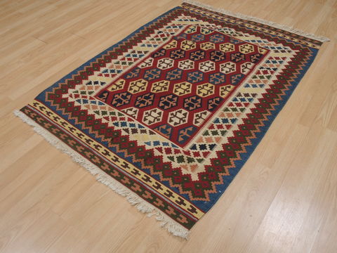 Kilim Red Flat Woven 310 X 53 Area Rug 100-109573 Image 2