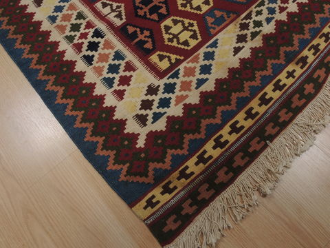 Kilim Red Flat Woven 310 X 53 Area Rug 100-109573 Image 6