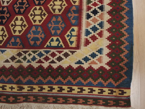 Kilim Red Flat Woven 310 X 53 Area Rug 100-109573 Image 7