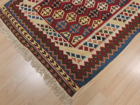 Kilim Red Flat Woven 310 X 53 Area Rug 100-109573 Image 8