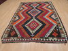 Kilim Red Flat Woven 54 X 80  Area Rug 100-109574 Thumb 6