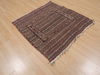 Kilim Brown Square Flat Woven 38 X 40 Area Rug 100-109578 Thumb 15