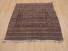 Kilim Brown Square Flat Woven 38 X 40  Area Rug 100-109578 Thumb 1